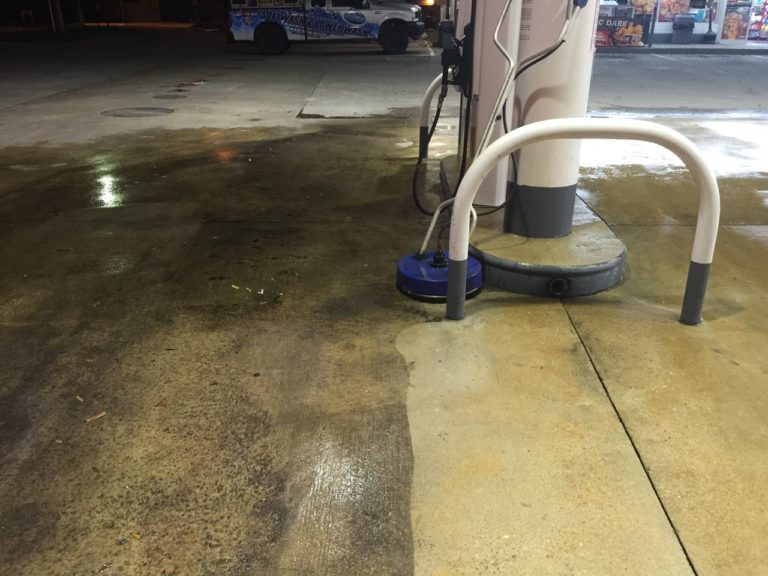 Gas Station Cleaning